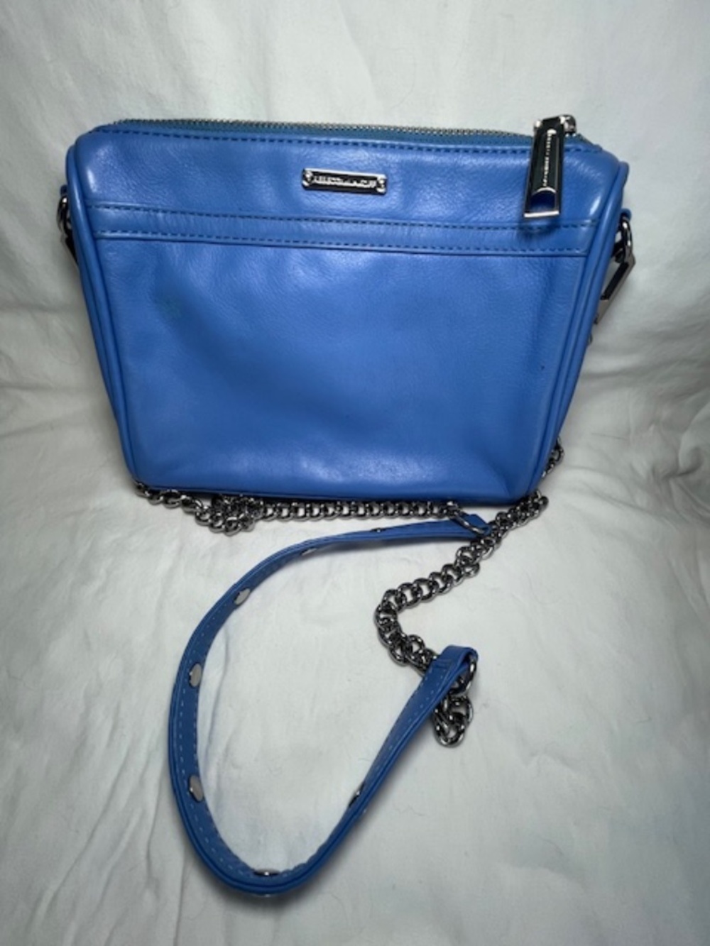 Rebecca Minkoff Blue Leather Crossbody Bag